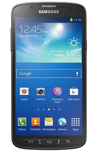 nietig Michelangelo Voor type Samsung Galaxy S4 Active: review, prijzen, specs en video's
